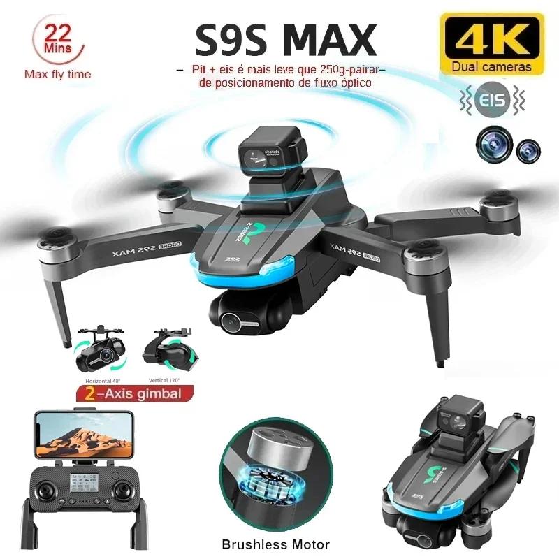 Drone Lidar - NOWOŚĆ S9S MAX MINI Drone 4K