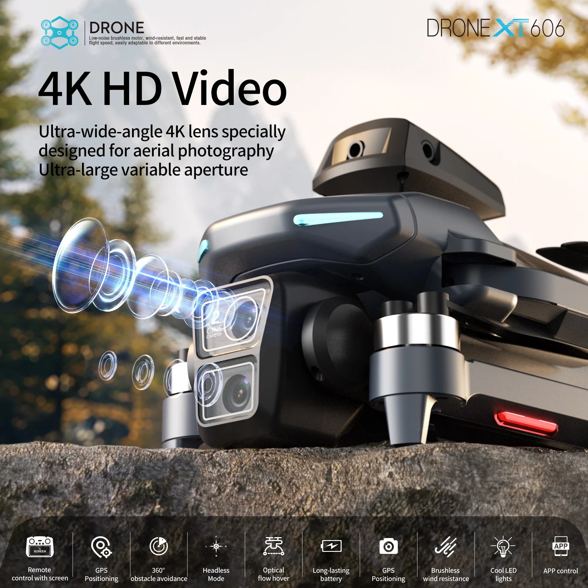Oryginalny dron XT606 Professi – Drone Photogrammetry recenzja i cena