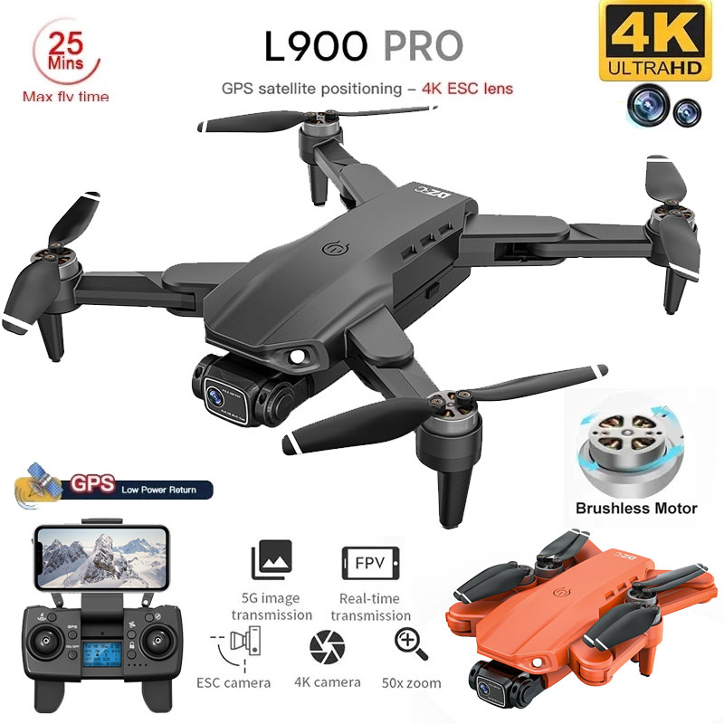 L900 Pro GPS Drone 4K Profesjo – Drone Lidar recenzja i cena