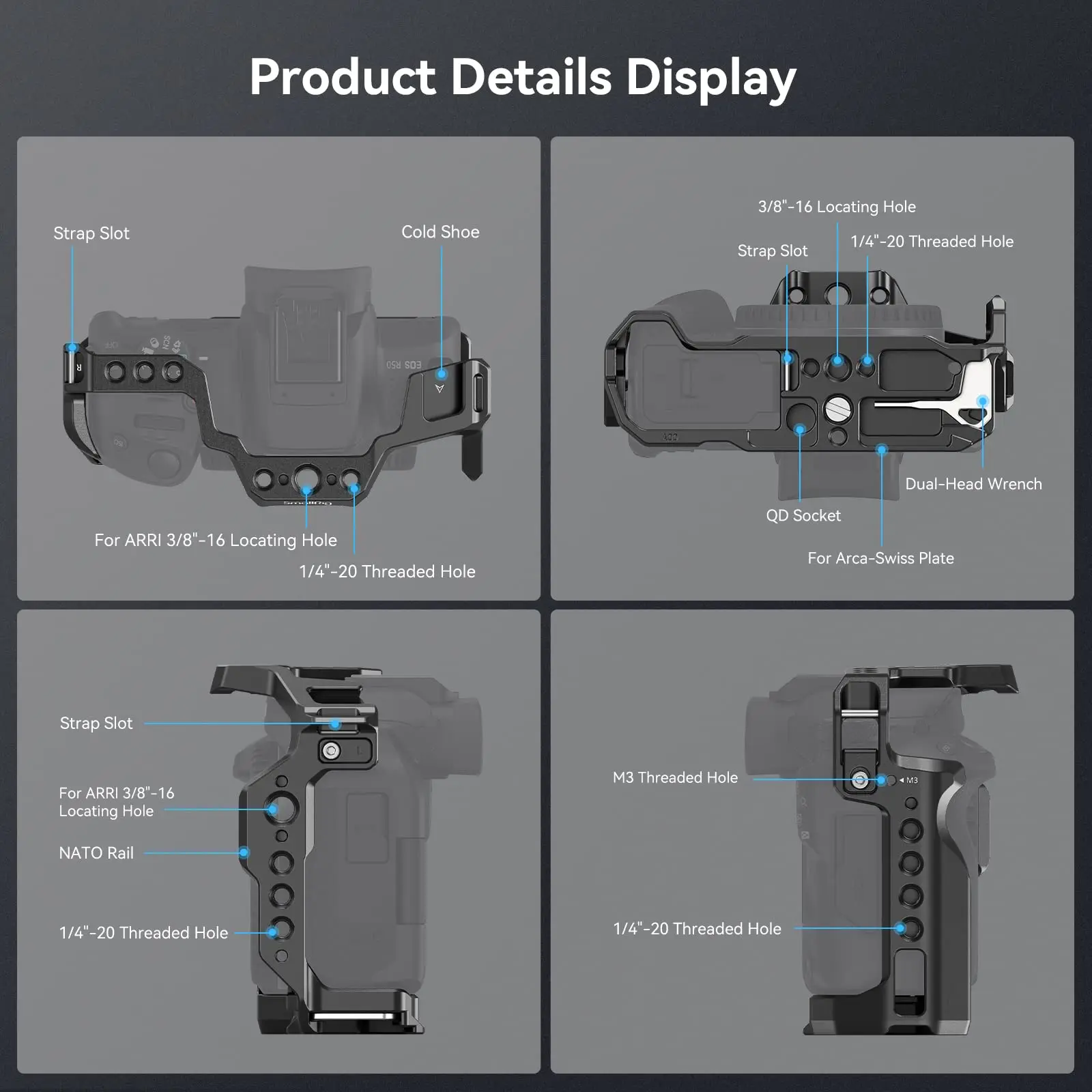 SmallRig 4214 Klatka operators – Canon Camera Eos R50 recenzja i cena